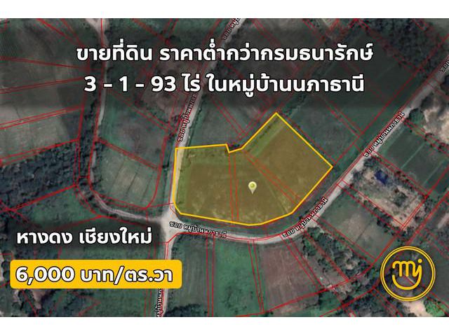 ที่ดิน 3-1-39 หมู่บ้านนภาธานี หางดง ไผ่ 0626046651