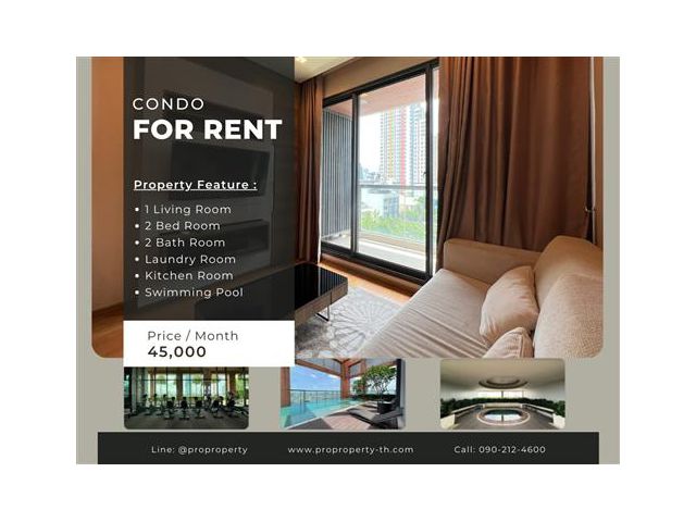 คอนโดให้เช่า Condo for rent ( ดิ แอดเดรส สาทร - The Address Sathorn )