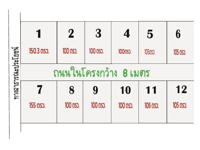 ขายด่วน ถูกสุดๆ ที่ดิน 12 แปลง เท่าน้ัน ใกล้โรงไฟฟ้าวังน้อย ต.ข้าวงาม อยุธยา ติดต่อ 085-7412733