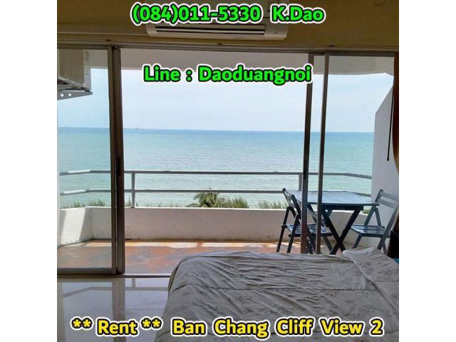 Ban Chang Cliff View 2 ***Condo for Rent*** Ban Chang +++5th Floor+++ Sea View, Pool View, Mountain View