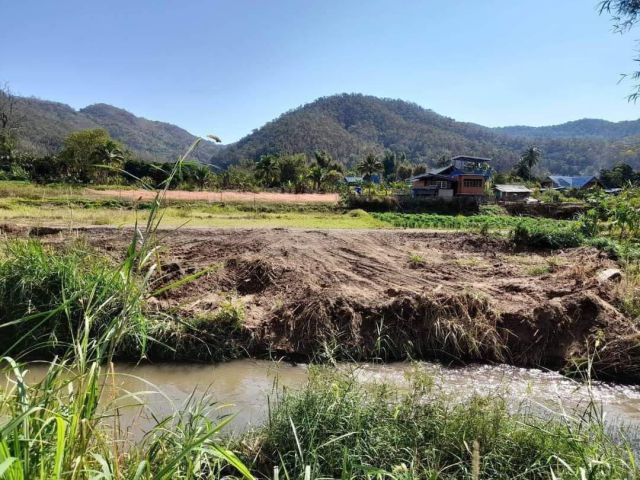 ขายที่ดินติดลำธารน้ำวิวดอยสะเมิงใต้ใกล้เมืองพร้อมโอน