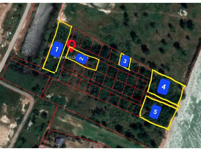 ขายด่วน ที่ดินจัดสรร ติดทะเลอ่าวน้อย หาดทุ่งมะเม่า  จ. ประจวบ
