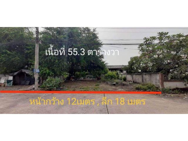 ขายที่ดินเปล่า55.3ตรว. ในมบ.วัชรธานี ห้วยกะปิ-ชลบุรี ลดราคาขาย ที่สวยไม่ต้องถม น้ำไฟพร้อม มีท่อระบายน้ำ