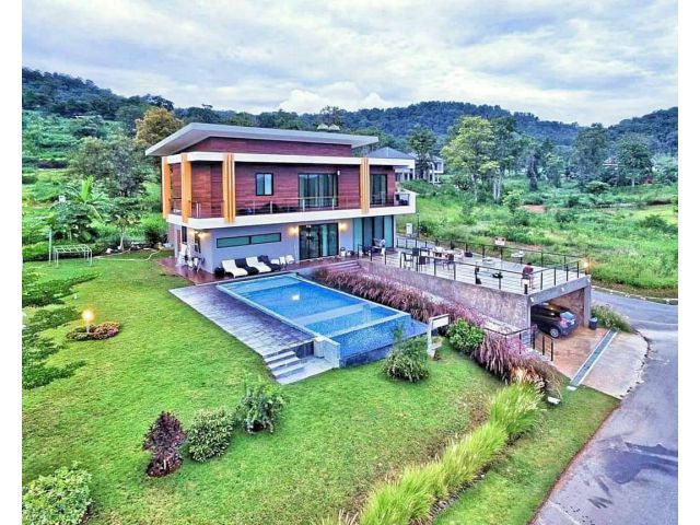 ขายบ้านพักตากอากาศ Pool Villa ในโครงการภูภัทรา 3 เขาใหญ่ Brownie mountain เขาใหญ่ ขนาดที่ดิน 308.7 ตรว พื้นที่ใช้สอยเฉพา