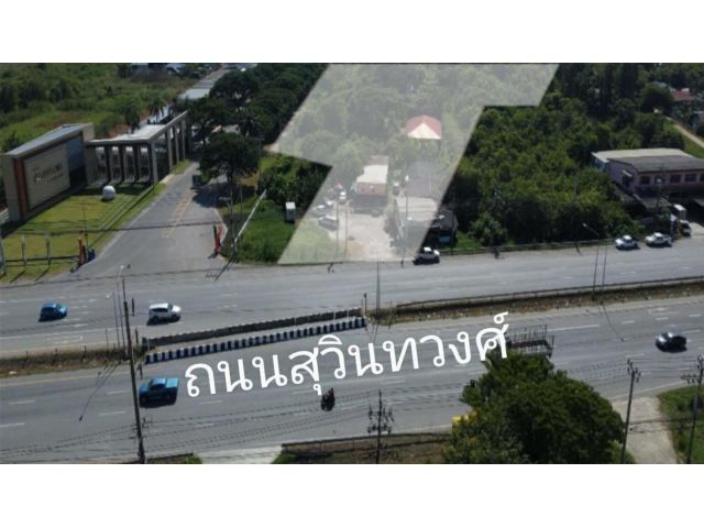 ขายที่ดิน 6 ไร่เศษติดถนนสุวินทวงศ์ 20 นาทีจาก กรุงเทพฯ