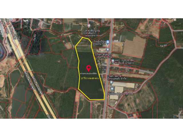 ขายที่ดินแปลงใหญ่ จังหวัดระยอง Large Land For Sale