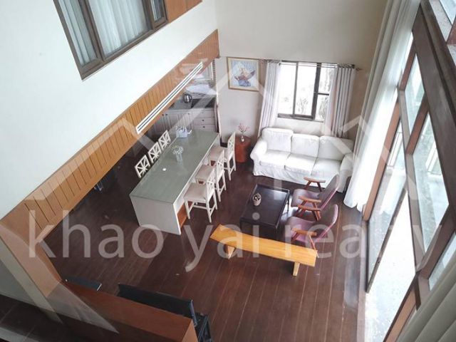 Duplex 2 floors  131 m2  Great view with a huge panoramic windows in Khaoyai-Pakchong