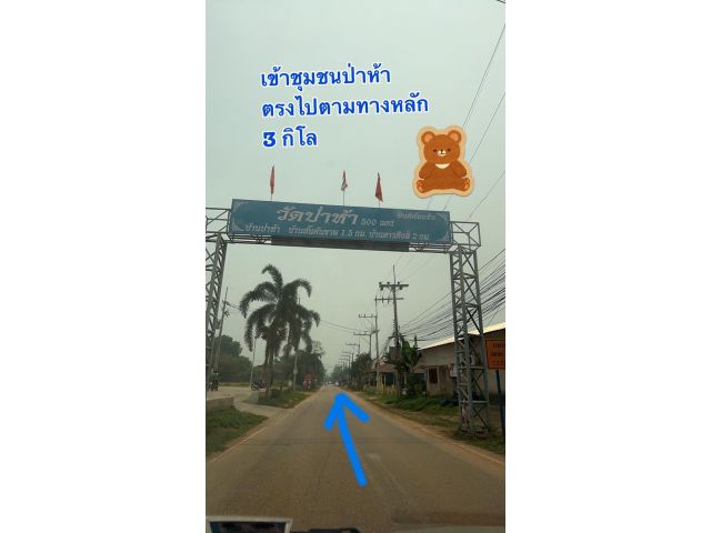 เชียงราย ที่ดินอยู่ในชุมชนป่าห้า แหล่งชุมชน บ้านจัดสรร 2 ไร่ 2 งาน 41 วา ขายด่วน ถูกมาก