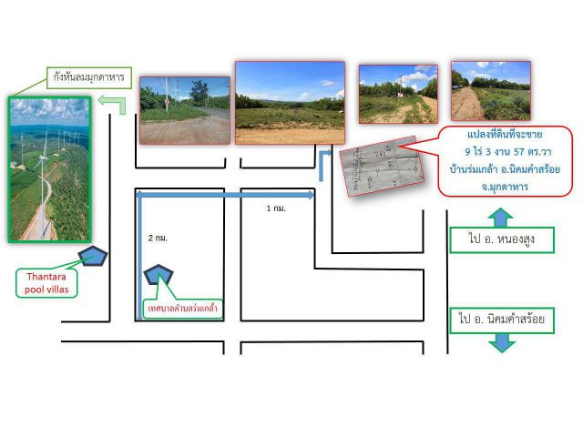 ขายที่ดินวิวกังหันลมมุกดาหาร