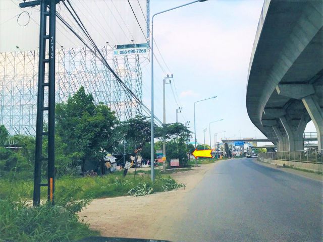 ขายที่ดินถนนสวนผัก 2 ไร่ 2 งาน ถนนเลียบทางรถไฟตลิ่งชัน ถนนเลียบทางด่วนประจิมรัถยา ใกล้ถนนสวนผัก