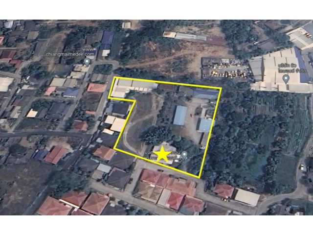 Land with structure for sale in Chiangmai l 4 rai 1 ngan 26 Sq.w. l 54 million bath