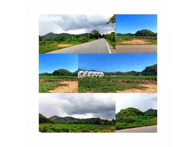 ( เจ้าของขายเอง ) ขายที่ดินโฉนด 5 ไร่ แปลงสวยติดถนน (Sale by owner) A Large land plot with mountain views for sale.