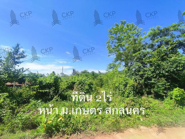 ขาย ที่ดินเปล่า หน้าม.เกษตร ขนาด 2 ไร่ เหมาะสร้างหอพัก ต.เชียงเครือ อ.เมือง สกลนคร