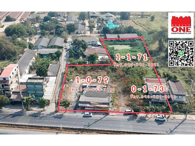 ขายที่ดิน3ไร่16ตรว. ใกล้แยกหินกอง800ม เหมาะทำอาคารพาณิชย์ทำธุรกิจ สระบุรี ติดถนนพหลโยธินขาเข้ากรุงเทพฯก56 ม. 0934415691