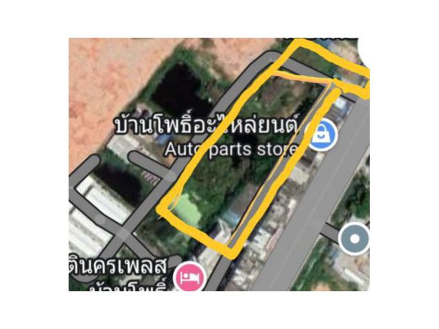 ขายที่ดินติดอพาทเม้นกิตินครบ้านโพธิ์ หน้าติดถนนใหญ่