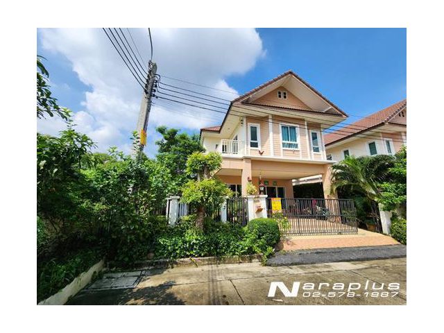 Listing No. 66110768 : บ้านเดี่ยว  2  ชั้น (หลังริม)  บนเนื้อที่ขนาด  60.5   ตารางวา  โครงการ นนทรี ฟลอร่า ศาลายา-มหาสวั