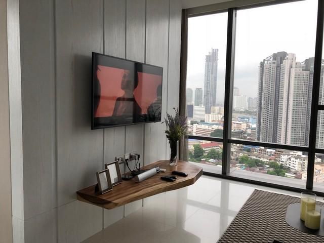 Condo for sales ขายคอนโด The Bangkok สาทร 104.19 ตร.ม. 2 นอน 2น้ำ ชั้น24 ตกแต่งพร้อมยู่