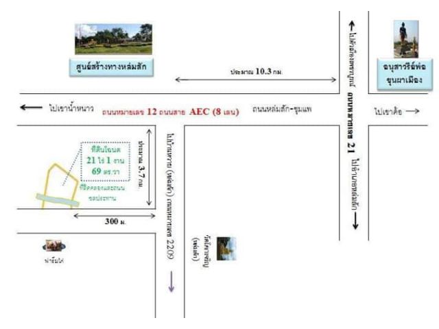 ขายที่ดินโฉนด 21 ไร่ 1 งาน 69 ตารางวา $ เจ้าของขายเอง $ บ้านหวาย หล่มสัก