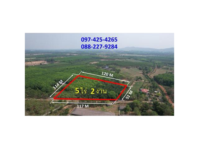 ขายที่ดินพนมสารคาม 5-2-0 ไร่  ติดถนนลาดยาง ใกล้ถนนเส้น สัตหีบ-พนมสารคาม(331) - 3 กม. จ.ฉะเชิงเทรา