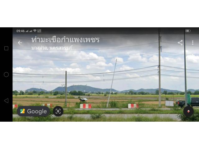 ขายที่ดินติดเลี่ยงเมืองหน้ากว้าง 200 เมตร 76 ไร่ขายไร่ละ 3.5 ล้านตำบลบางม่วง อำเภอเมืองจังหวัดนครสวรรค์