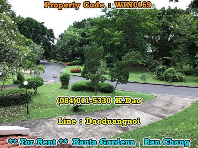 Kanta Gardens, Ban Chang *** House for Rent ***