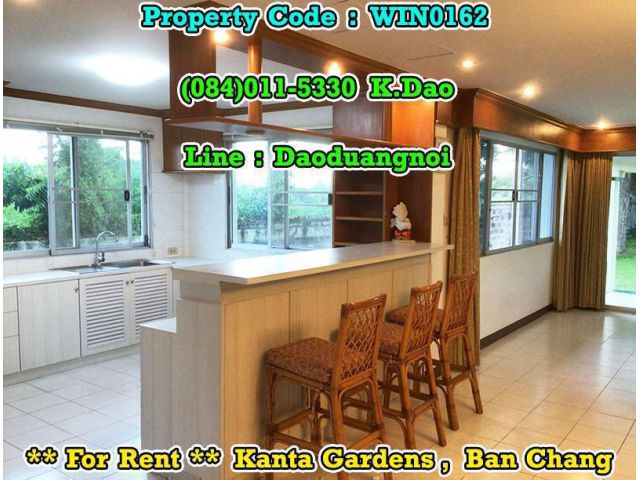 #Kanta Gardens, Ban Chang *** New Kitchen *** House for Rent