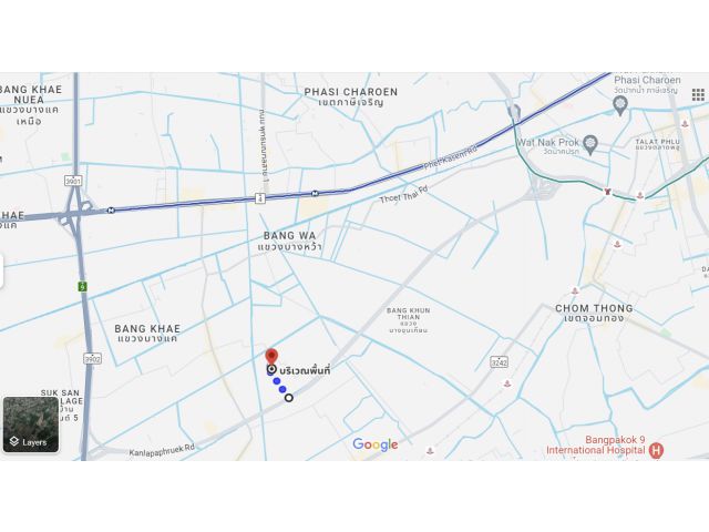 ขายที่ดินกัลปพฤกษ์ 41 ตรว. ซ.กัลปพฤกษ์ 6 แยก 1 ใกล้ MRT บางแค BTS วุฒากาศ