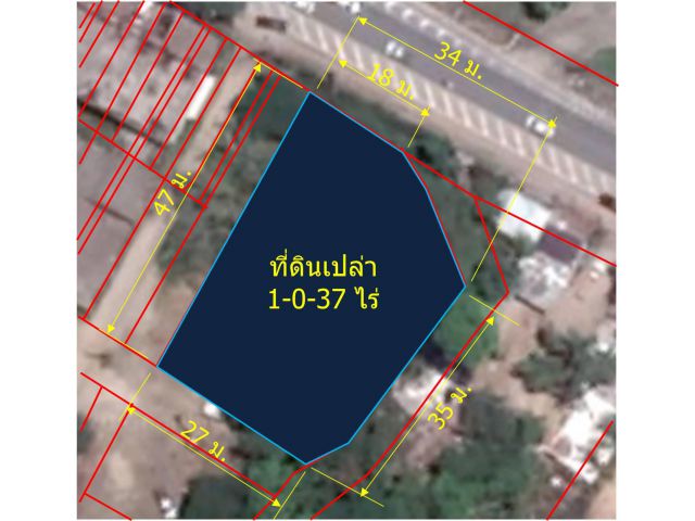 L181-ขายที่ดินเปล่า 1-0-37 ไร่ (ต.ต้นเปา อ.สันกำแพง)