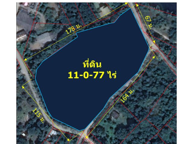 L312-ขายที่ดิน 11-0-77 ไร่ (ใกล้อ่างเก็บน้ำหนองสะเรียม ต.ยุหว่า อ.สันป่าตอง จ.เชียงใหม่)