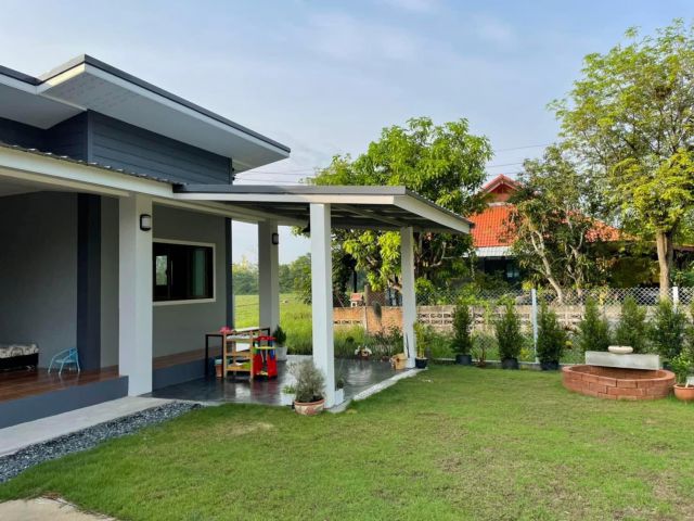 H582-Single-storey detached house for sale (outside the project), Samrat, Doi Saket, Chiang Mai