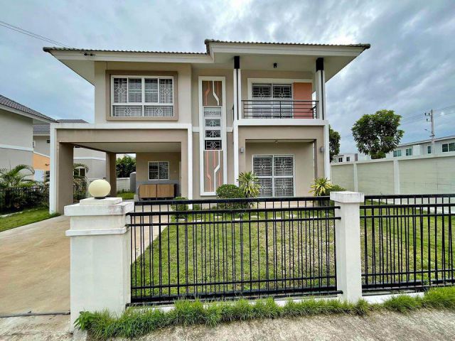 H668-For sale, 2-story house (Kankanok Ville Village 16), Nong Chom, San Sai, Chiang Mai.