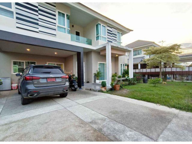 H719-2-story house for sale (Kankanok Village 2), San Pu Loei, Doi Saket, Chiang Mai.