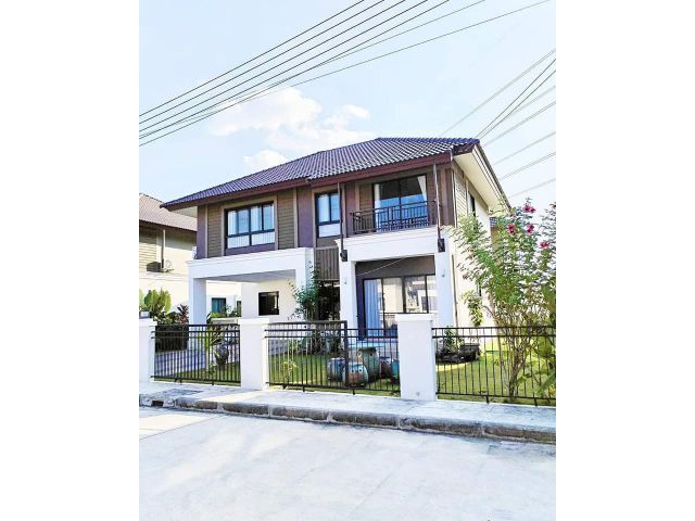 H721-For sale, 2-story house (Kankanok Ville Village 23), San Kamphaeng, San Kamphaeng, Chiang Mai.