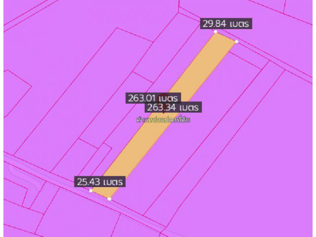 ขายที่ดินสีม่วงศรีมหาโพธิ์ 4 ไร่ ติดถนนคอนกรีต ใกล้นิคมโรจนะปราจีนบุรี - 2.1 กม. จ.ปราจีนบุรี