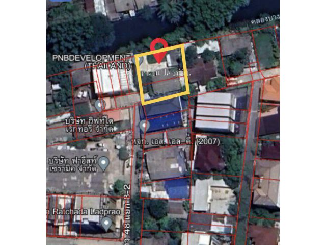 ขายที่ดินพร้อมสิ่งปลูกสร้าง เนิ้อที่ 143 ตรว. ซอยลาดพร้าว 48 แยก 8-2 แขวงสามเสนนอก เขตห้วยขวาง กทม.