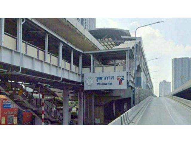 ขายที่ดิน 2-1-88 ไร่ ถนน วุฒากาศ ใกล้รถไฟฟ้าBTS สถานี วุฒากาศ แขวงตลาดพลู เขตธนบุรี กรุงเทพๆ