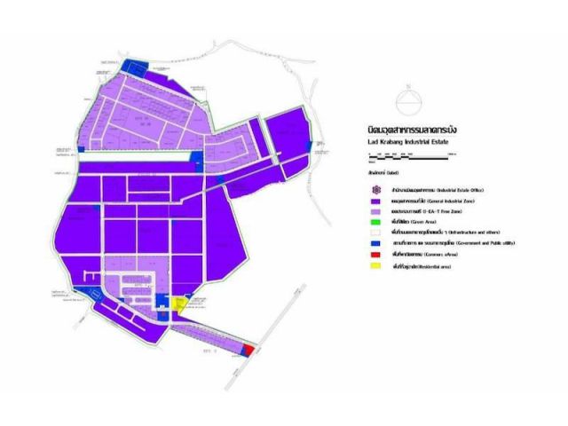 ขายที่ดินผังสีม่วง 5-3-66 ไร่ ในนิคมลาดกระบัง สามารถทำโรงงาน หรือคลังสินค้าได้ ย่านมีนบุรี, หนองจอก, ลาดกระบัง ใกล้สนามบ