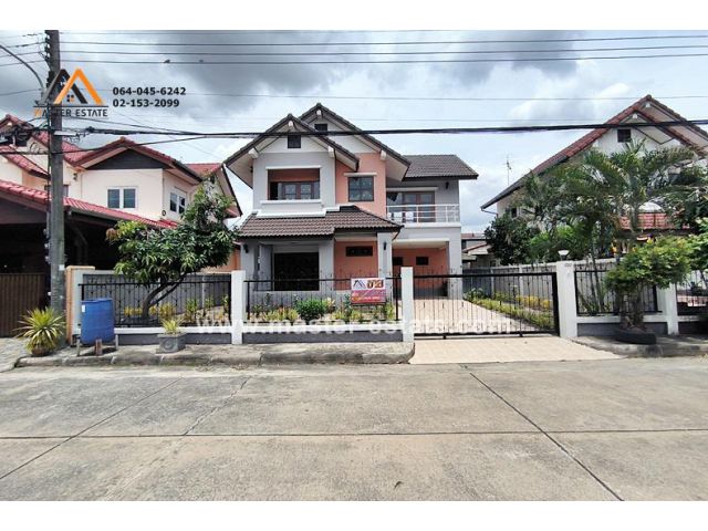 สราญธร รังสิต คลอง 4 บ้านเดี่ยว 56 ตร.ว. Renovate ใหม่ทั้งหลัง สวย พร้อมตกแต่งสวน อ.ธัญบุรี จ.ปทุมธานี