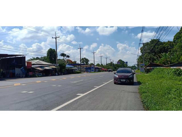 ขายที่ดิน 5 ไร่ ติดถนนสี่เลนส์ ใกล้สามแยกแก่งคอย ถนนบ้านนา-แก่งคอย อ.บ้านนา จ.นครนายก