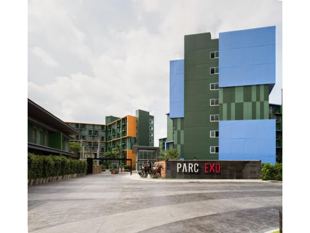 ขาย คอนโด ห้องมุมPARC EXO เกษตร-นวมินทร์ 33 ตรม. ฟิตเนต สระว่ายน้ำ เซเว่น ติดถนนใหญ่ พร้อมเฟอร์