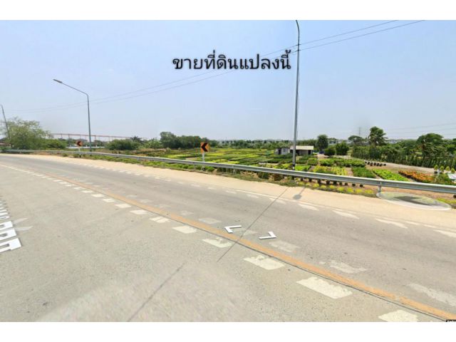 ขายที่ดินแปลงสวย ติดถนนบางม่วง - บางคูลัด เนื้อที่ 13-3-4 ไร่  อำเภอบางกรวย จังหวัดนนทบุรี เหมาะทำโครงการจัดสรร