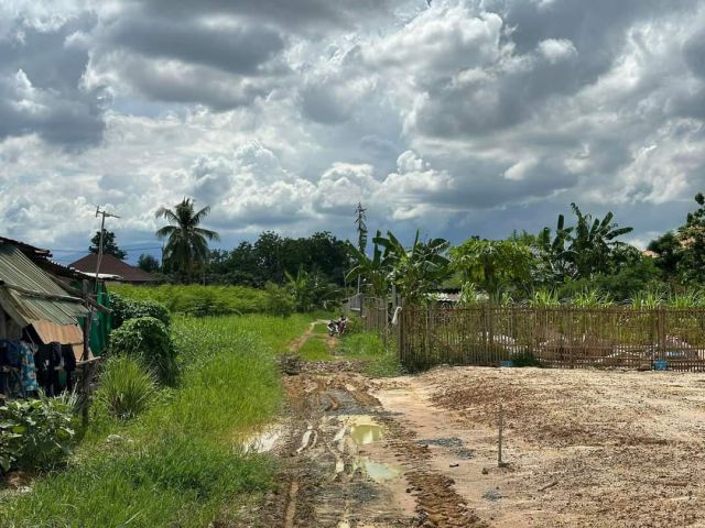 ขายที่ดินตำบลต้นเปาสันกำแพงบ้านสันป่าค่าพร้อมโอน