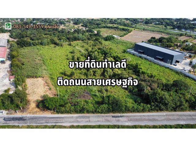 ขายที่ดินทำเลทอง เนื้อที่ 5-3-73 ไร่ ต.ขวัญเมือง อ.บางปะหัน จ.อยุธยา