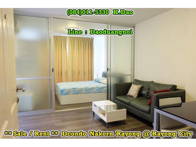 #Dcondo Nakorn Rayong *** Sale/Rent *** Rayong City