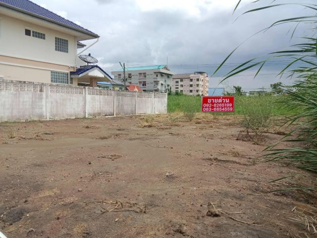 ที่ดินในเมืองปทุมธานี ใกล้แยกปทุมวิไล 100 ตรว ถมแล้ว ปทุมสายนอก ซอยคริสตจักร