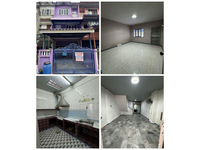 For rent ทาวน์เฮาส์ มาแล้วจ้า หมู่บ้านสินทวีแกรนด์วิลเลจ 3 ชั้น 3 ห้องนอน พร้อมเข้าอยู่ โทร 089-768-3529