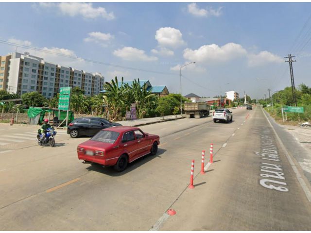 ขาย ที่ดิน ติดถนนเลียบทางรถไฟตลิ่งชัน 313 ตรว เหมาะทำการค้า DD