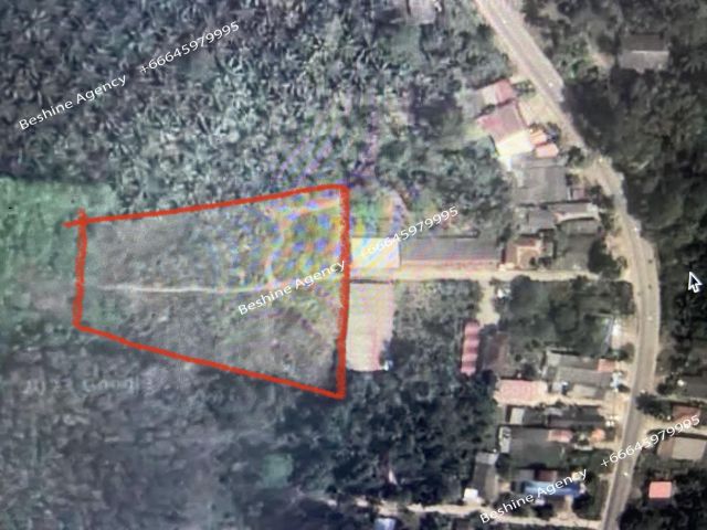 Land for sale, Nong Thale, Krabi,  100 meters to Nong Thale Road, Krabi